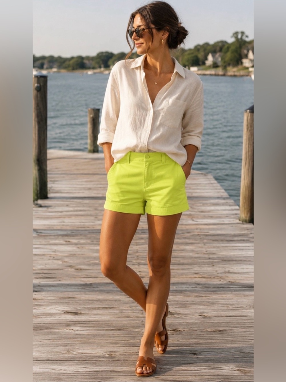 J.Crew Chino Cotton Shorts  Size 4